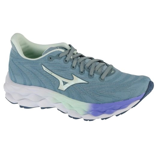 Buty do biegania Mizuno Wave Sky 8  J1GD240271 niebieskie ze sklepu ButyModne.pl w kategorii Buty sportowe damskie - zdjęcie 178556132