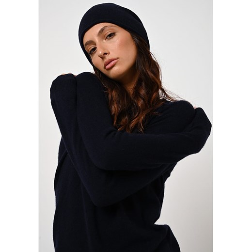 AUTHENTIC CASHMERE Kaszmirowy sweter &quot;Etret&quot; w kolorze granatowym M okazyjna cena Limango Polska