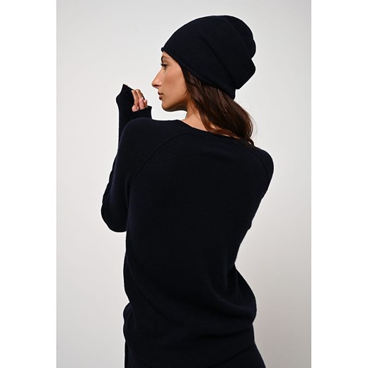 AUTHENTIC CASHMERE Kaszmirowy sweter &quot;Etret&quot; w kolorze granatowym M promocyjna cena Limango Polska