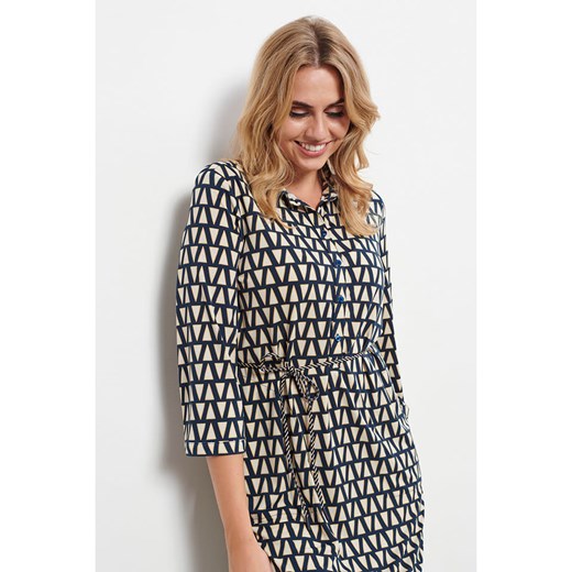 &amp;Co Woman Sukienka &quot;Lolly&quot; w kolorze granatowo-kremowym &co Woman XXL okazyjna cena Limango Polska