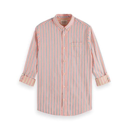Scotch &amp; Soda Koszula - Regular fit - w kolorze łososiowo-niebieskim ze sklepu Limango Polska w kategorii Koszule męskie - zdjęcie 178557472