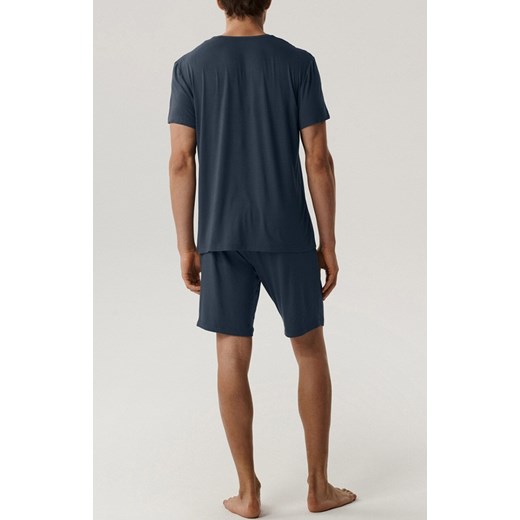 Atalntic piżama męska BNMP-005-DENIM, Kolor denim, Rozmiar M, ATLANTIC ze sklepu Intymna w kategorii Piżamy męskie - zdjęcie 178558112