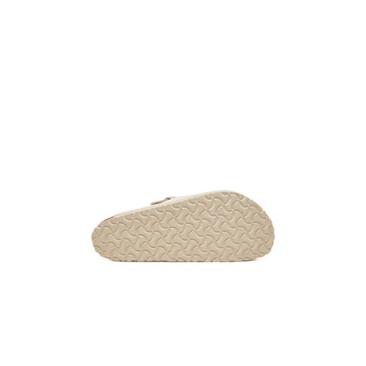 BIRKENSTOCK klapki męskie beżowe casual bez zapięcia