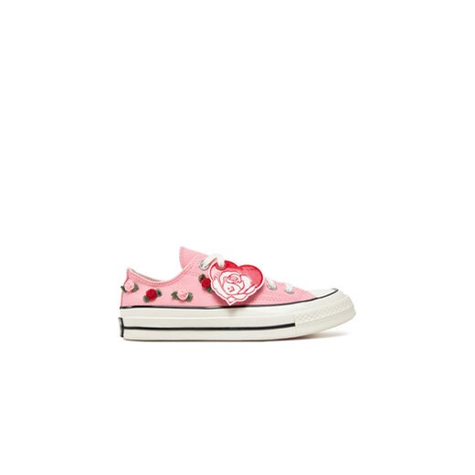 Converse Trampki Chuck 70 Roses A13649C Różowy ze sklepu MODIVO w kategorii Trampki damskie - zdjęcie 178559123