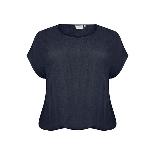Kaffe Koszulka &quot;Ami&quot; w kolorze granatowym Kaffe 44 promocyjna cena Limango Polska