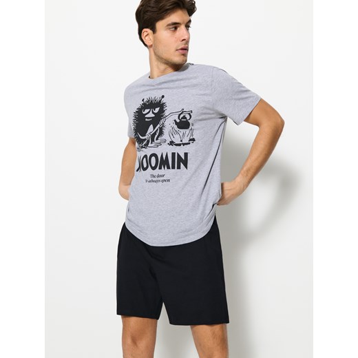 Sinsay - Piżama dwuczęściowa The Moomins - szary Sinsay XL Sinsay