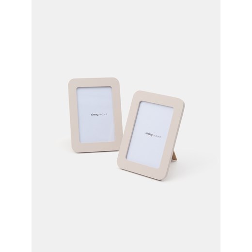 Sinsay - Ramki na zdjęcia 2 pack - beżowy Sinsay One Size Sinsay