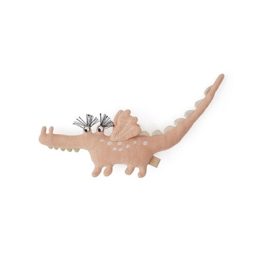 OYOY mini Maskotka &quot;Yoshi Crocodile&quot; w kolorze jasnoróżowym ze sklepu Limango Polska w kategorii Zabawki - zdjęcie 178574673