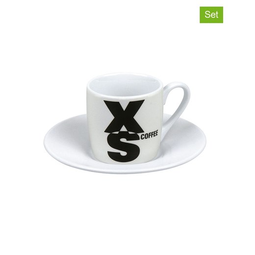 Könitz Filiżanki (2 szt.) &quot;XS&quot; w kolorze białym do espresso - 85 ml ze sklepu Limango Polska w kategorii Filiżanki - zdjęcie 178574700