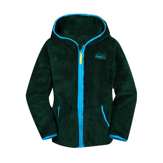 Peek U Kurtka polarowa &quot;Fox&quot; w kolorze zielonym Peek U 140 okazja Limango Polska