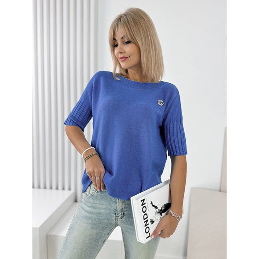 sweter gabia niebieski one size ze sklepu UBRA w kategorii Swetry damskie - zdjęcie 178576350