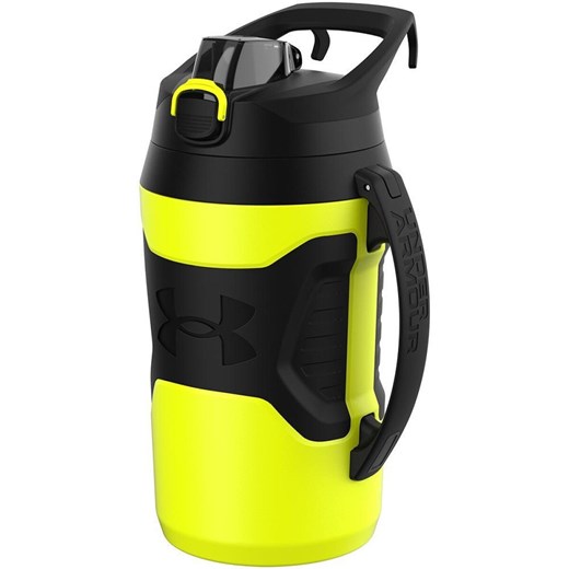 Bidon Under Armour 64oz Playmaker Jug Black 1.9 Liter - żółty ze sklepu Sportstylestory.com w kategorii Plecaki - zdjęcie 178577301