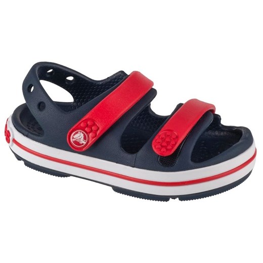 Sandały Crocs Crocband Cruiser Sandal T 209424-4OT niebieskie ze sklepu ButyModne.pl w kategorii Sandały dziecięce - zdjęcie 178577994