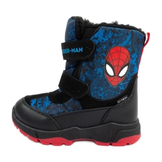 Buty, śniegowce Cerda SP012277 Spiderman czarne ze sklepu ButyModne.pl w kategorii Buty zimowe dziecięce - zdjęcie 178578013
