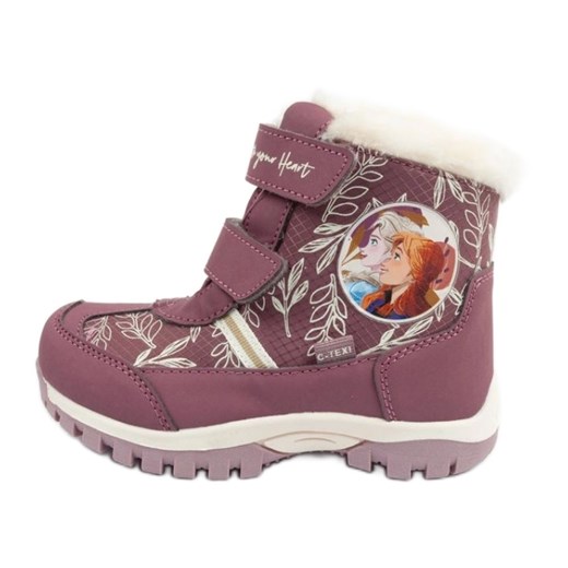 Buty, śniegowce Cerda FZ011737 Różowe fioletowe ze sklepu ButyModne.pl w kategorii Buty zimowe dziecięce - zdjęcie 178578014