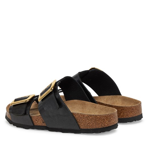 Klapki Birkenstock Sydney Cushion Buckle 1029457 Czarny 42 eobuwie.pl wyprzedaż