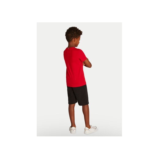 Tommy Hilfiger T-Shirt KB0KB09536 S Czerwony Regular Fit Tommy Hilfiger 6Y MODIVO