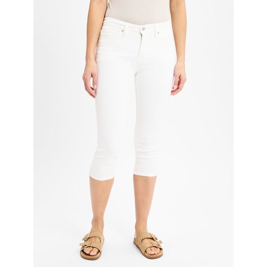 Levi's Dżinsy skinny Kobiety Bawełna biały jednolity ze sklepu vangraaf w kategorii Jeansy damskie - zdjęcie 178582633