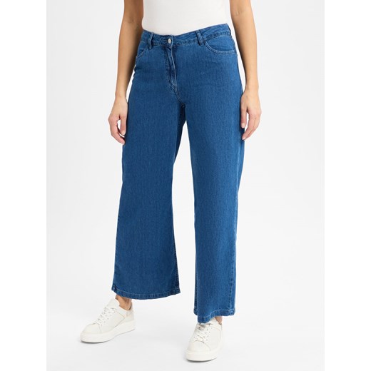 Msch Copenhagen Dżinsy Mschelena Kobiety Bawełna medium stone jednolity ze sklepu vangraaf w kategorii Jeansy damskie - zdjęcie 178582682