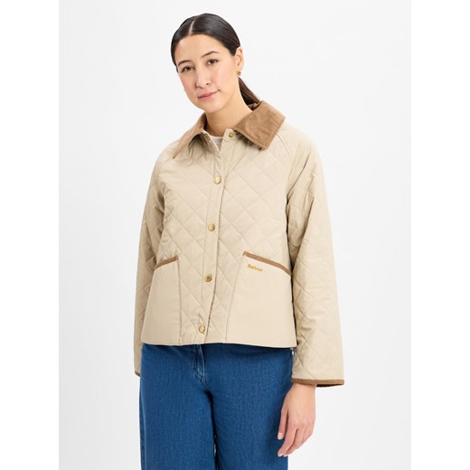 Barbour Damska kurtka pikowana - Anise Quilt Kobiety beżowy jednolity ze sklepu vangraaf w kategorii Kurtki damskie - zdjęcie 178582690