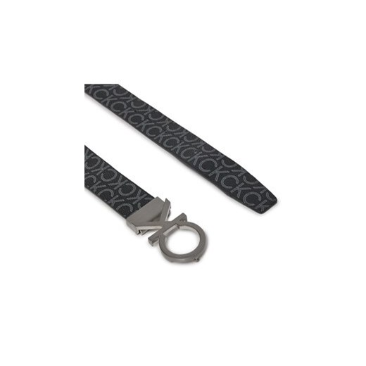 Calvin Klein Pasek Męski Ck Rev.Adj. New Mono Belt 3.5Cm K50K510075 Czarny Calvin Klein 1uniwersalny MODIVO