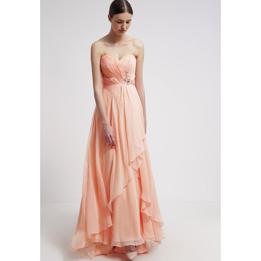 Luxuar Fashion Suknia balowa apricot zalando bezowy długie