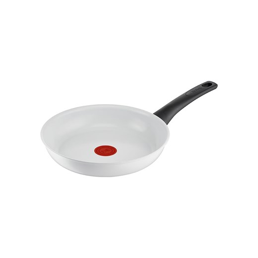 Tefal Patelnia &quot;Ceramic Control G6&quot; w kolorze białym - Ø 24 cm ze sklepu Limango Polska w kategorii Garnki - zdjęcie 178593632