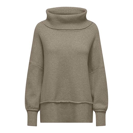ONLY Sweter w kolorze szarobrązowym ze sklepu Limango Polska w kategorii Swetry damskie - zdjęcie 178594030