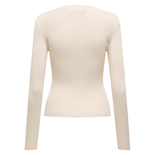 ONLY Sweter w kolorze kremowym L okazyjna cena Limango Polska