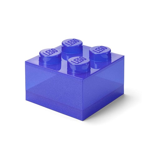 LEGO Pojemnik &quot;Brick 4&quot; w kolorze fioletowym - 25 x 18 x 25 cm ze sklepu Limango Polska w kategorii Kosze i pudełka na zabawki - zdjęcie 178594393