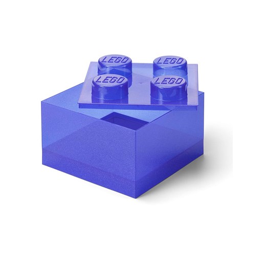 LEGO Pojemnik &quot;Brick 4&quot; w kolorze fioletowym - 25 x 18 x 25 cm Lego onesize wyprzedaż Limango Polska