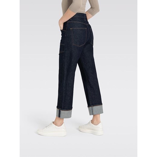 MAC Dżinsy "Baggy" - Straight fit - w kolorze granatowym Mac 38 wyprzedaż Limango Polska