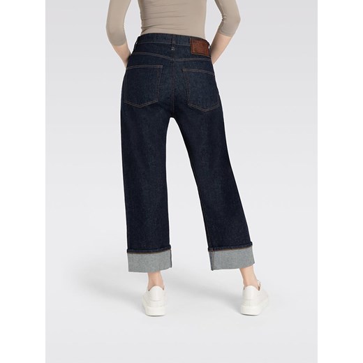 MAC Dżinsy "Baggy" - Straight fit - w kolorze granatowym Mac 38 wyprzedaż Limango Polska