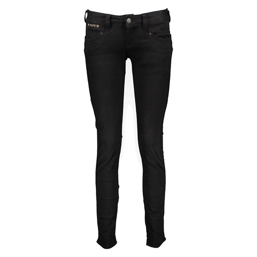 Herrlicher Dżinsy - Skinny fit - w kolorze czarnym Herrlicher W26 Limango Polska wyprzedaż