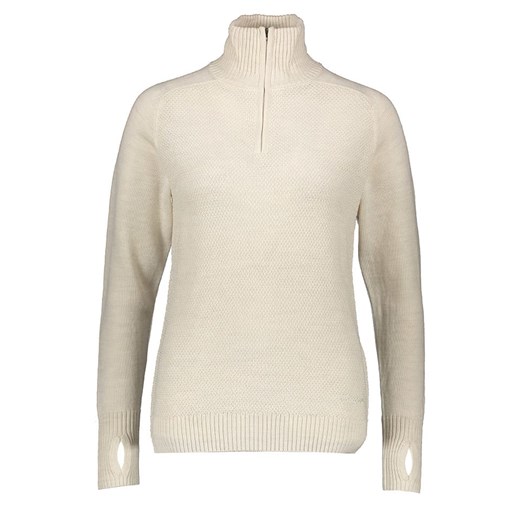 Bergans Wełniany sweter w kolorze kremowym Bergans M wyprzedaż Limango Polska