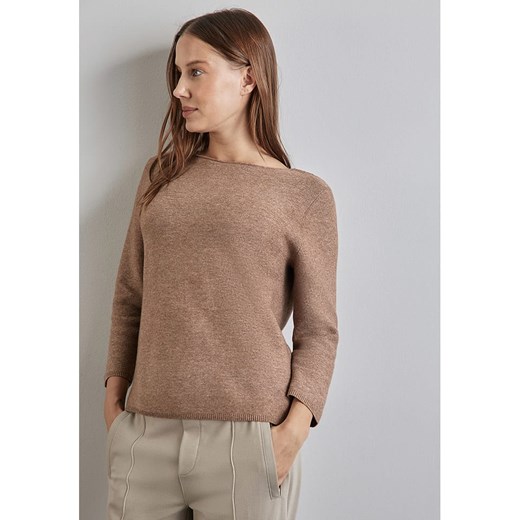 Street One Sweter w kolorze jasnobrązowym ze sklepu Limango Polska w kategorii Swetry damskie - zdjęcie 178595224