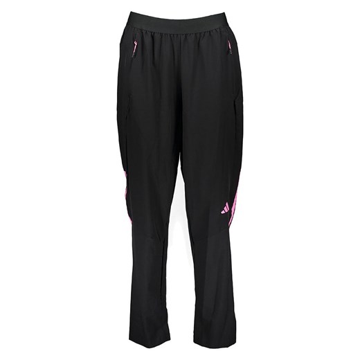 adidas Spodnie sportowe w kolorze czarno-jasnoróżowym ze sklepu Limango Polska w kategorii Spodnie męskie - zdjęcie 178595342