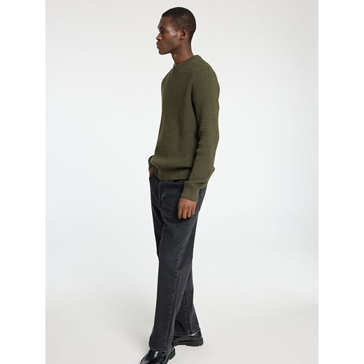 SELECTED HOMME Sweter &quot;Theo&quot; w kolorze khaki Selected Homme S okazja Limango Polska