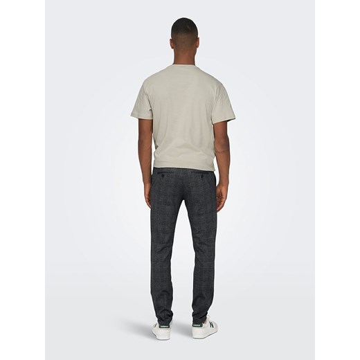 ONLY & SONS Spodnie chino "Mark" w kolorze antracytowym Only & Sons W28/L30 promocyjna cena Limango Polska