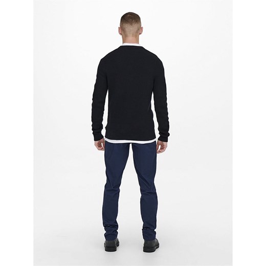 ONLY &amp; SONS Sweter "Phil" w kolorze czarnym Only & Sons L Limango Polska okazja