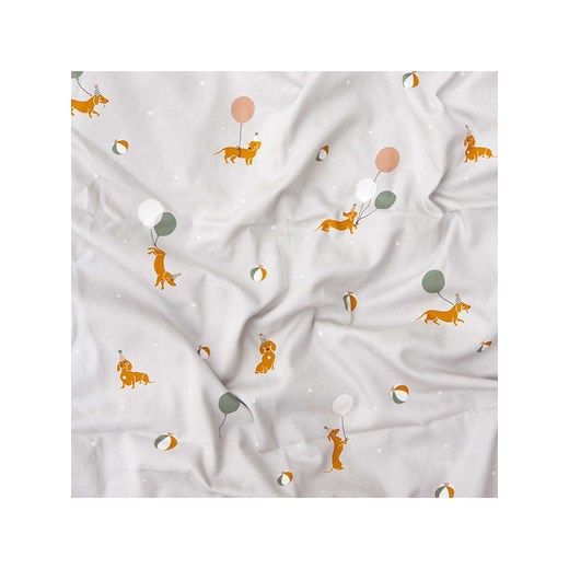 roommate Komplet pościeli "Magic Dogs" w kolorze białym dla dzieci Roommate 100x140 cm promocyjna cena Limango Polska