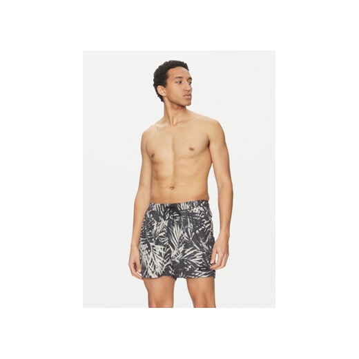 Calvin Klein Swimwear Szorty kąpielowe KM0KM01120 Czarny Regular Fit XL MODIVO