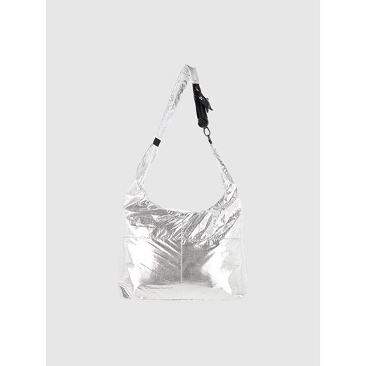 Damska torba na ramię 4F 4FRSS25ASBGU085 - srebrna ze sklepu Sportstylestory.com w kategorii Torby Shopper bag - zdjęcie 178599162