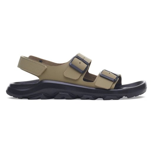 Sandały Birkenstock Mogami Terra 1029775 zielone ze sklepu ButyModne.pl w kategorii Sandały męskie - zdjęcie 178600202
