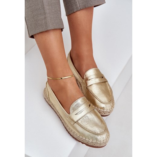 Espadryle damskie Ph2 płaskie na lato casual tkaninowe 