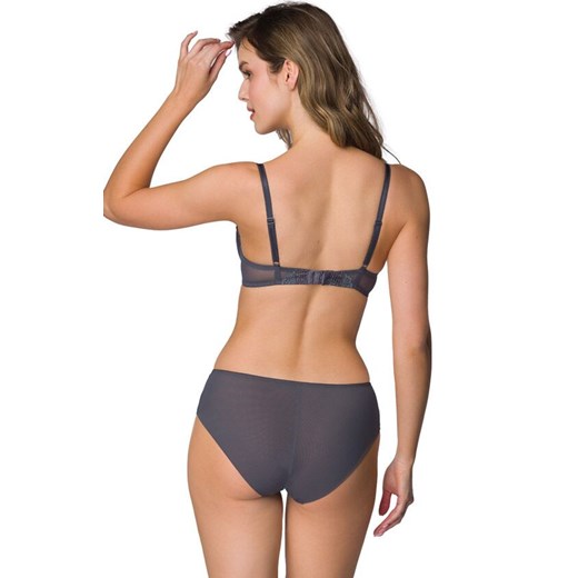 Figi damskie szare Melisande F-3930/5, Kolor szary, Rozmiar 36, Mat ze sklepu Intymna w kategorii Majtki damskie - zdjęcie 178601904