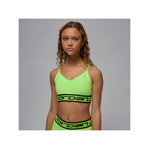 Damski stanik sportowy zapewniający lekkie wsparcie Jordan Sport Indy - Zieleń Jordan 2XL Nike poland