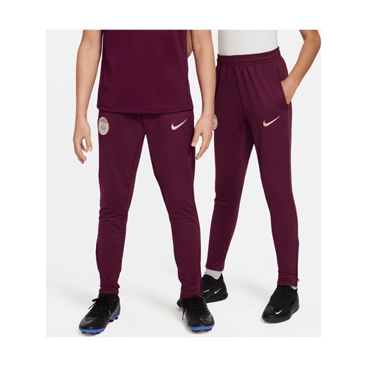 Dzianinowe spodnie piłkarskie dla dużych dzieci Nike Dri-FIT Paris Saint-Germain Nike S Nike poland okazyjna cena