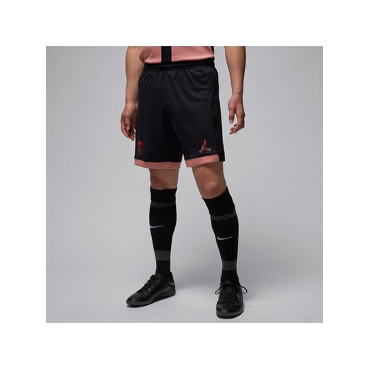 Męskie spodenki piłkarskie Jordan Dri-FIT Paris Saint-Germain Stadium 2024/25 (wersja trzecia) – replika - Czerń ze sklepu Nike poland w kategorii Spodenki męskie - zdjęcie 178602241