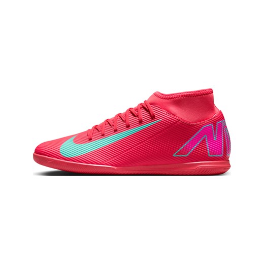 Halowe buty piłkarskie typu high top Nike Mercurial Superfly 10 Club - Czerwony ze sklepu Nike poland w kategorii Buty sportowe męskie - zdjęcie 178602320